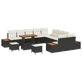 zestaw-sof-na-ogrod-z-poduszka-13-pcs-czarny-polirattan