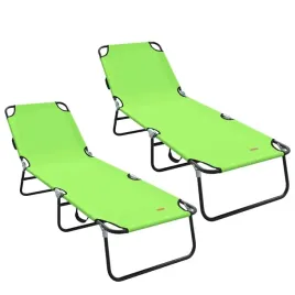 skladany-lezak-2-osoba-2-pcs-zielony-56-x-189-x-87cm-tkanina