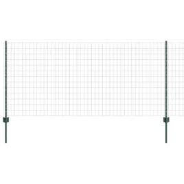 ogrodzenie-z-slupkami-zielony-1-x-25-m-stal
