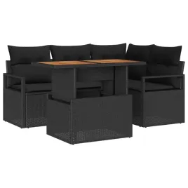zestaw-sof-na-ogrod-z-przechowywaniem-5-pcs-czarny-polirattan