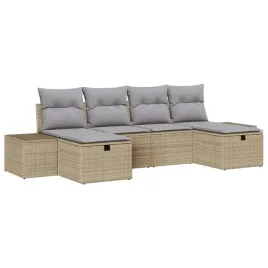 zestaw-sof-na-ogrod-z-poduszka-6-pcs-bezowy-polirattan