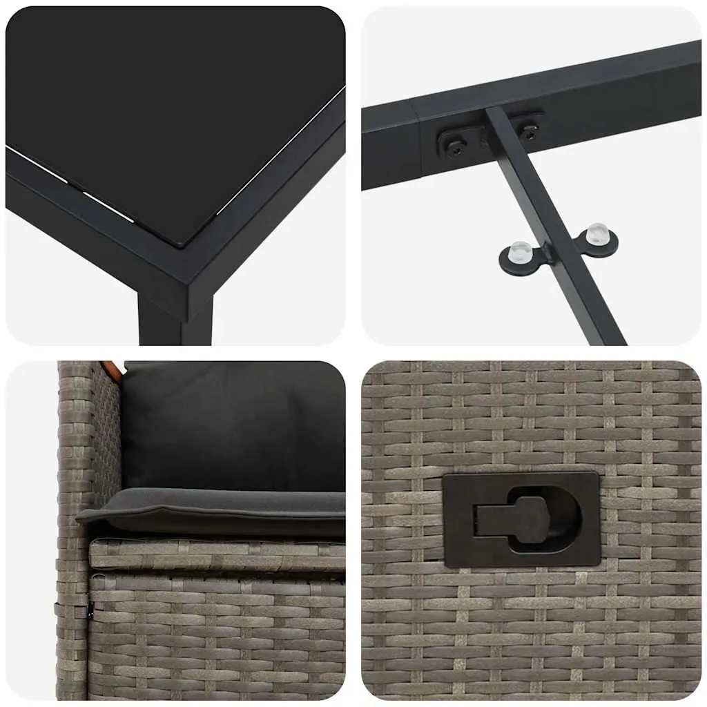 zestaw-do-jadalni-w-ogrodzie-z-poduszka-5-pcs-szary-polirattan-stan-nowy