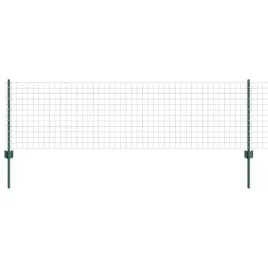 ogrodzenie-z-slupkami-zielony-0-6-x-25-m-stal