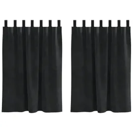 zaslony-z-zaslonami-2-pcs-czarny-140-x-140-cm-aksamit