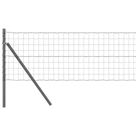 ogrodzenie-z-slupkami-szary-0-4-x-50-m-stal