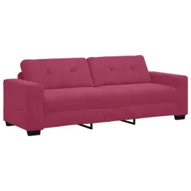 sofa-3-osobowa-z-poduszka-czerwone-wino-aksamit