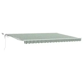 markiza-zwijana-zielony-i-bialy-450-350-cm-tkanina-i-metal