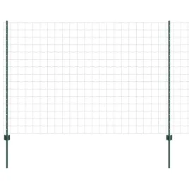 ogrodzenie-z-slupkami-zielony-1-6-x-10-m-stal