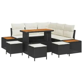 zestaw-sof-na-ogrod-z-poduszka-9-pcs-czarny-polirattan