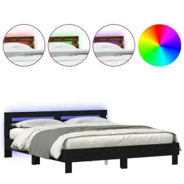 ramka-lozka-czarny-dab-200-x-200-cm-material-drewnopochodny