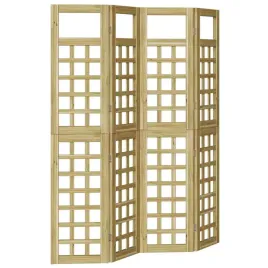 parawan-maskujacy-4-pcs-brazowy-160-x-180-cm-sosna-impregnowana