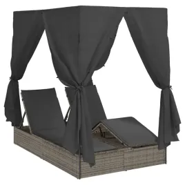 podwojna-lezanka-sloneczna-z-dachem-szary-205-x-129-x-200-cm