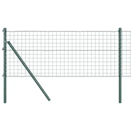 ogrodzenie-z-slupkami-zielony-0-4-x-50-m-stal