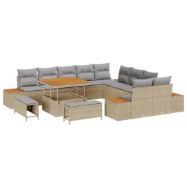 zestaw-sof-na-ogrod-z-poduszka-13-pcs-bezowy-polirattan