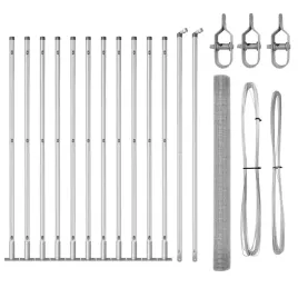 ogrodzenie-z-slupkami-srebrny-1-4-x-25-m-stal