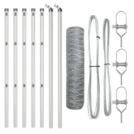 ogrodzenie-z-slupkami-srebrny-0-6-x-10-m-stal-pokryta-pcv