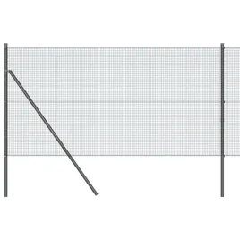 ogrodzenie-z-slupkami-szary-1-2-x-10-m-stal