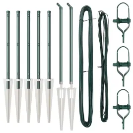 slupki-ogrodzeniowe-7-pcs-zielony-o32mm-80-cm