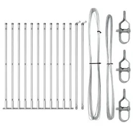 slupki-ogrodzeniowe-13-pcs-srebrny-o32mm-110-cm