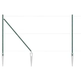 slupek-ogrodzeniowy-26-pcs-srebrny-3-2-x-3-2-x-140-cm-stal