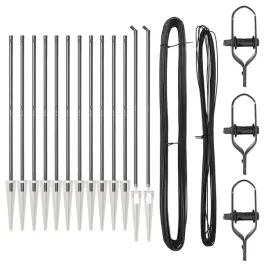 slupki-ogrodzeniowe-13-pcs-szary-o32mm-140-cm