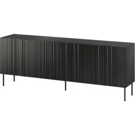 komoda-isola-200-czarny-mat