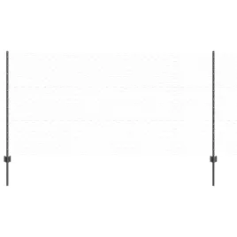 ogrodzenie-z-slupkami-szary-1-2-x-100-m-stal
