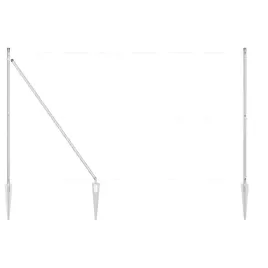 slupek-ogrodzeniowy-52-pcs-srebrny-3-2-x-3-2-x-170-cm-stal