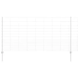 ogrodzenie-z-slupkami-srebrny-1-2-x-25-m-stal