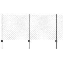 ogrodzenie-z-slupkami-szary-1-x-25-m-stal