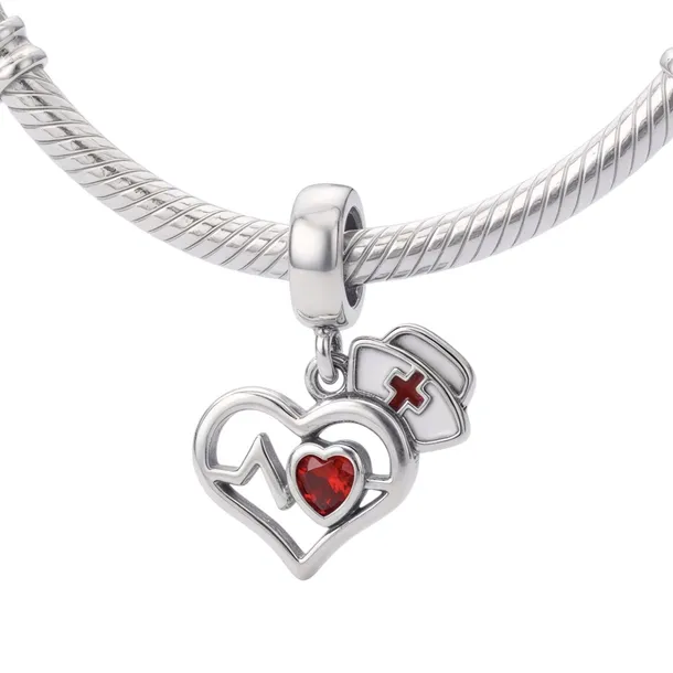 PIELĘGNIARKA Charms zawieszka ochrona zdrowia