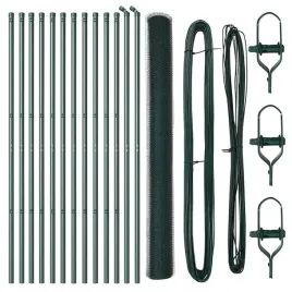 ogrodzenie-z-slupkami-zielony-1-5-x-25-m-stal-pokryta-pcv