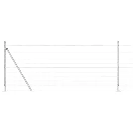 ogrodzenie-pastwiskowe-srebrny-50-x-1-m-stal-galwanizowana