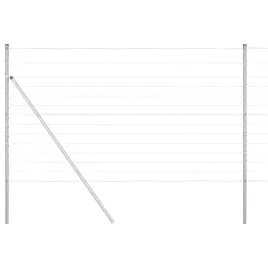 ogrodzenie-pastwiskowe-srebrny-50-x-1-4-m-stal-galwanizowana