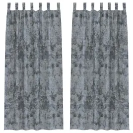 zaslona-z-zaslonami-2-pcs-srebrny-szary-260-x-140-cm-aksamit