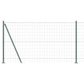 ogrodzenie-z-slupkami-zielony-1-2-x-10-m-stal