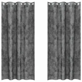 zaslona-z-zaslonami-2-pcs-szary-260-x-140-cm-aksamit