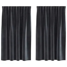 zaslony-z-zaslonami-2-pcs-ciemno-szary-140-x-140-cm-aksamit