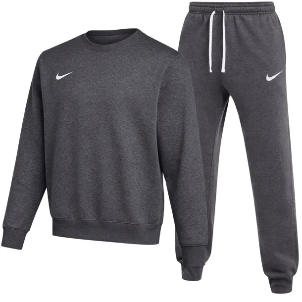 NIKE DRES MĘSKI - BLUZA BEZ KAPTURA SPODNIE SZARY NOWA KOLEKCJA 2026 r.L