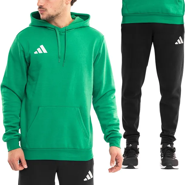 Dres Komplet Męski adidas Entrada 26 Sportowy Zestaw Bluza Spodnie roz. M