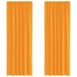 zaslony-woalowe-z-kieszeniami-na-drazek-2-szt-pomaranczowe