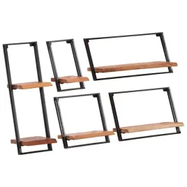 polki-scienne-5-szt-lite-drewno-akacjowe