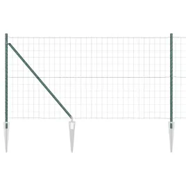 ogrodzenie-z-slupkami-zielony-1-2-x-25-m-stal