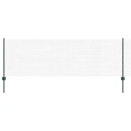 ogrodzenie-z-slupkami-zielony-0-8-x-100-m-stal