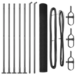 ogrodzenie-z-slupkami-szary-1-5-x-10-m-stal