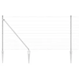 ogrodzenie-pastwiskowe-srebrny-25-x-12-m-stal-galwanizowana
