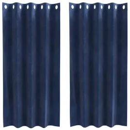 zaslony-z-zaslonami-2-pcs-granatowy-140-x-175-cm-aksamit