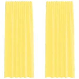 zaslony-woalowe-z-kieszeniami-na-drazek-2-szt-zolte