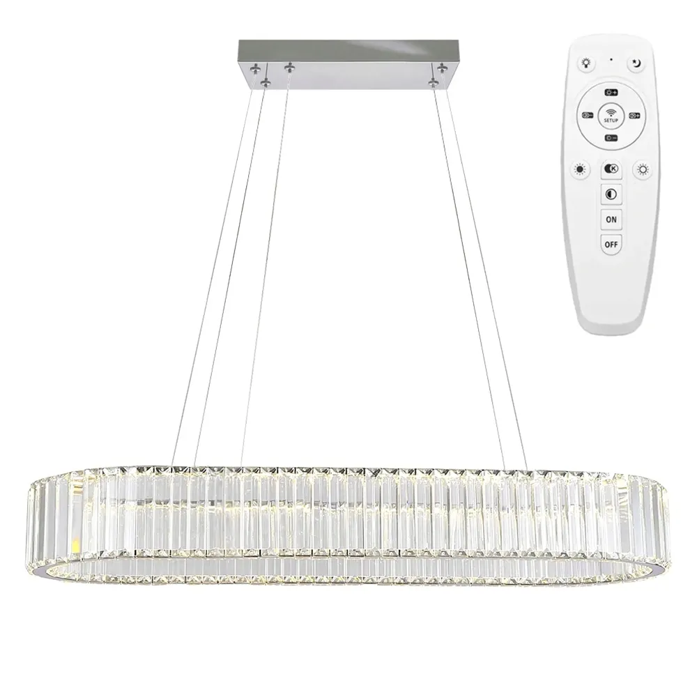 lampa-wiszaca-toolight-srebrna-zintegrowane-led-z-pilotem-1-punktowa-stan-nowy