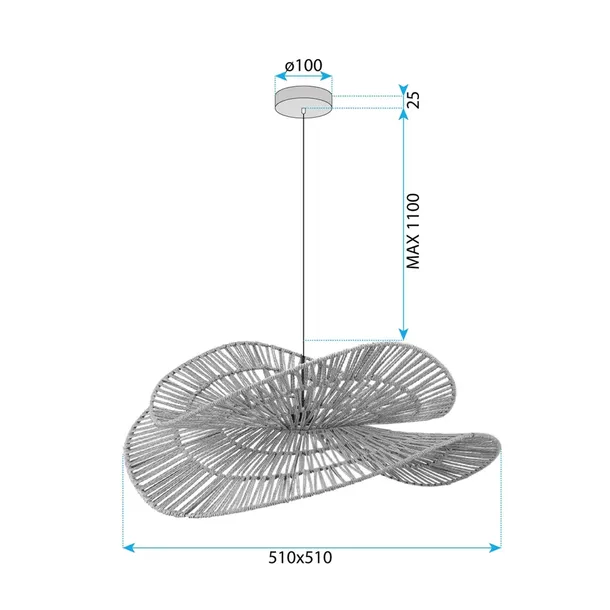 toolight-lampa-app1737-1cp-50cm-kolekcja-app1737-1cp